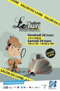 atelier linogravure salon du livre du Bouscat 2015