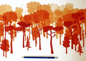 Tampographie Linocutfactory pour la réalisation d'une oeuvre collective